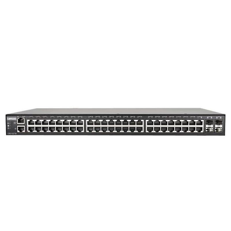 switch lenovo ce0152tb, 48 rj-45 1gb, 4 puertos sfp+ 10 gbe, 1u. capacidad switch