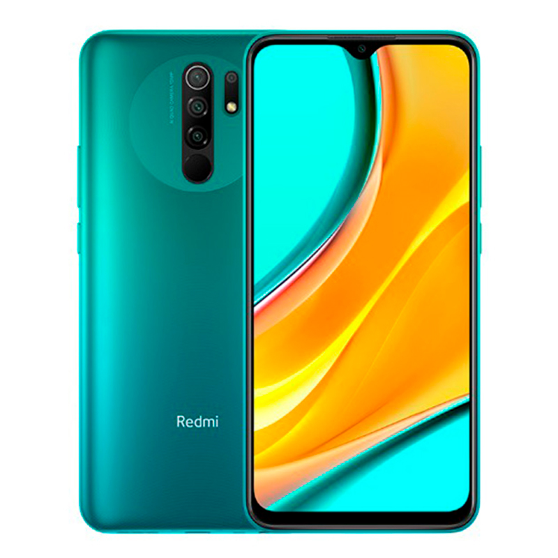 smartphone xiaomi redmi 9, 6.53 2340x1080, android 10, lte, dual sim, desbloqueado.