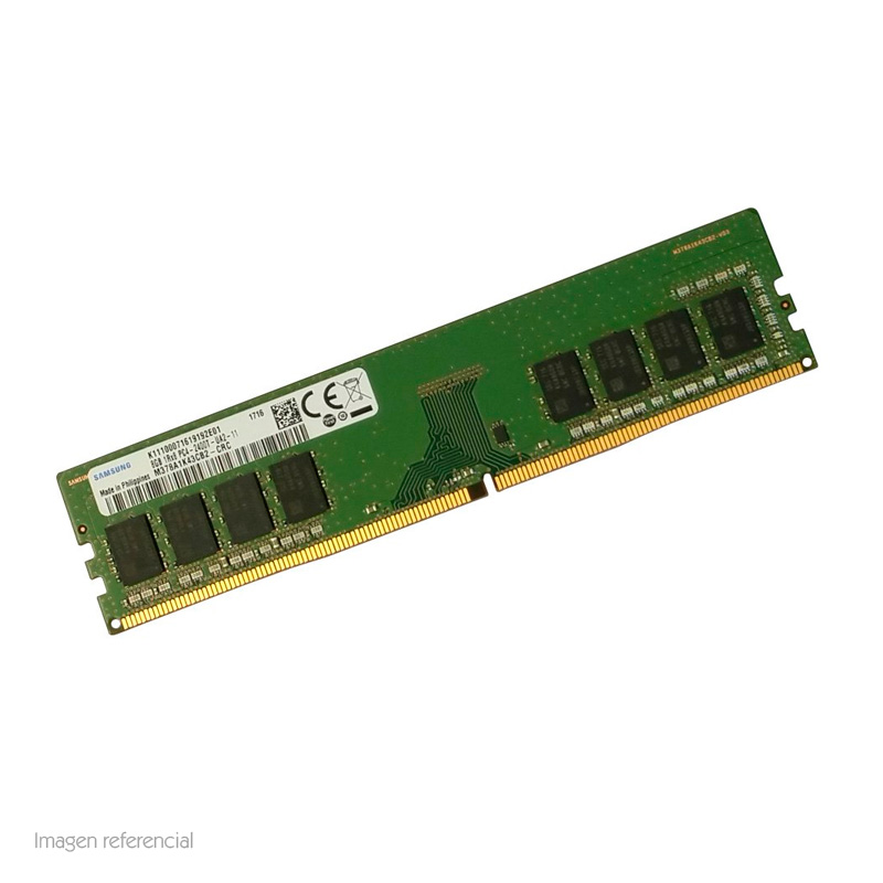 memoria samsung m378a1k43cb2, 8gb, ddr4, 2666 mhz, pc4-21300, udimm.