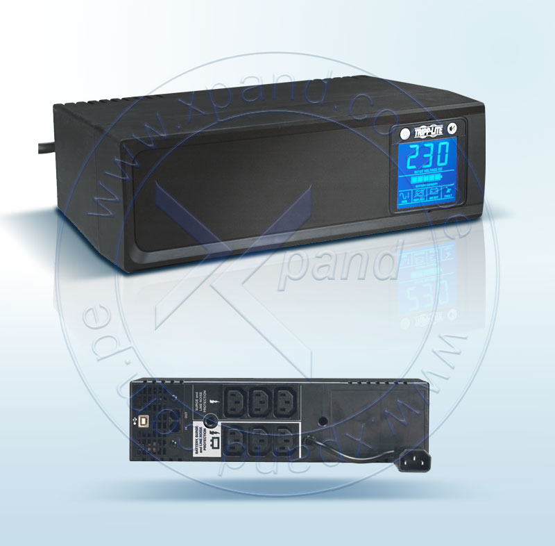 ups smartpro tripp-lite  smx1000lcd, linea interactiva, 1000va, 500 watts