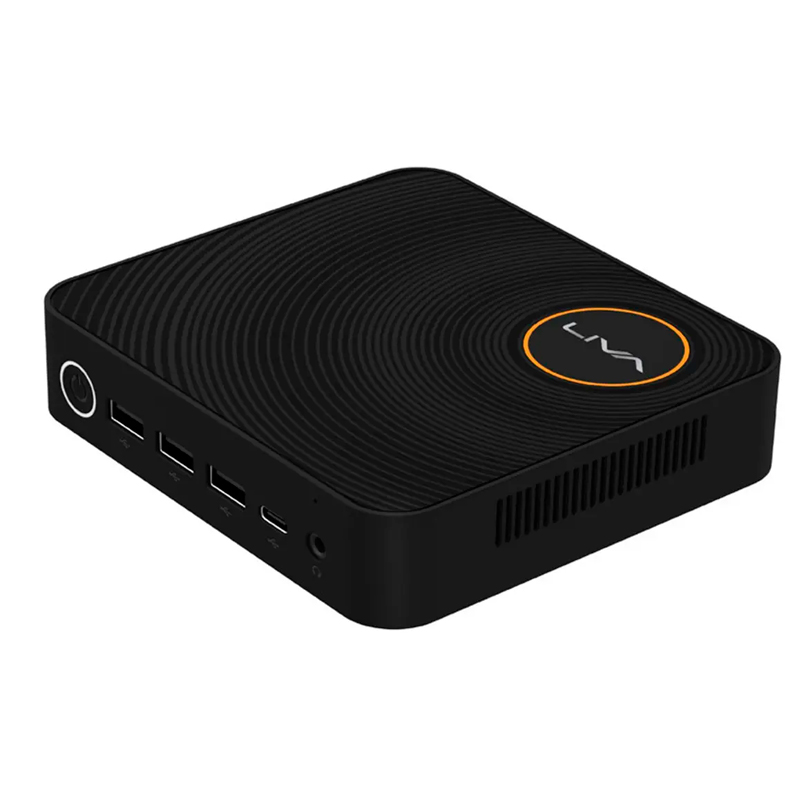 mini pc barebone ecs liva z, celeron n3350 1.10 ghz, 4gb ddr3l, 64gb, hdmi, mdp