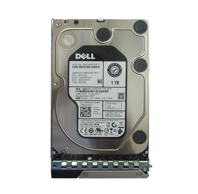 disco duro dell 400-atjj, 1tb, sata 6.0 gb/s, 7200 rpm, 3.5, hot-swap, 512n.