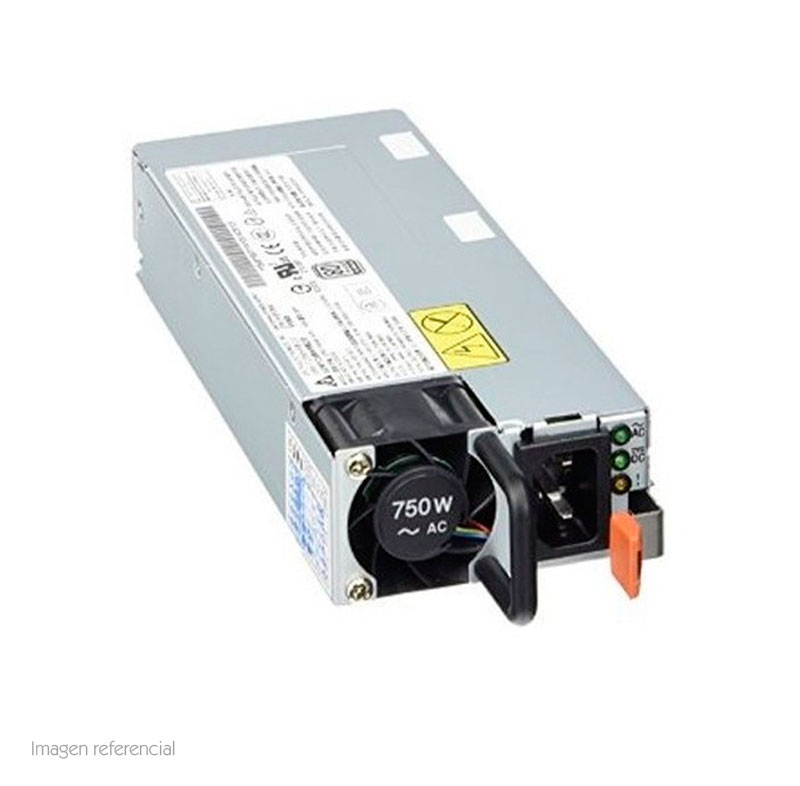 fuente de alimentación lenovo 7n67a00883, 750w, 230v / 115v, platinum hot-swap.