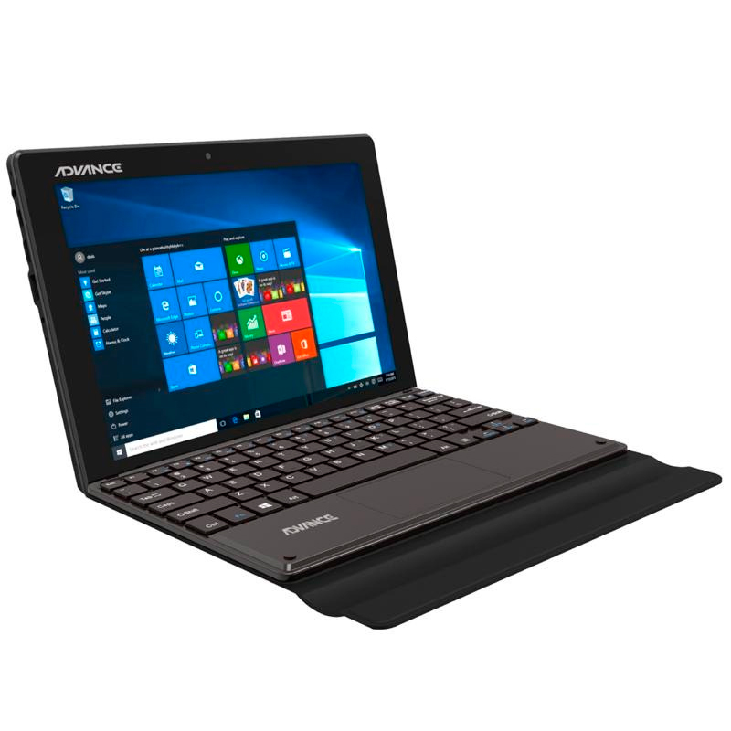 notebook 2-en-1 advance cn4048, 10.1 ips, intel celeron n3350 1.10 ghz, 4gb ram, 64g