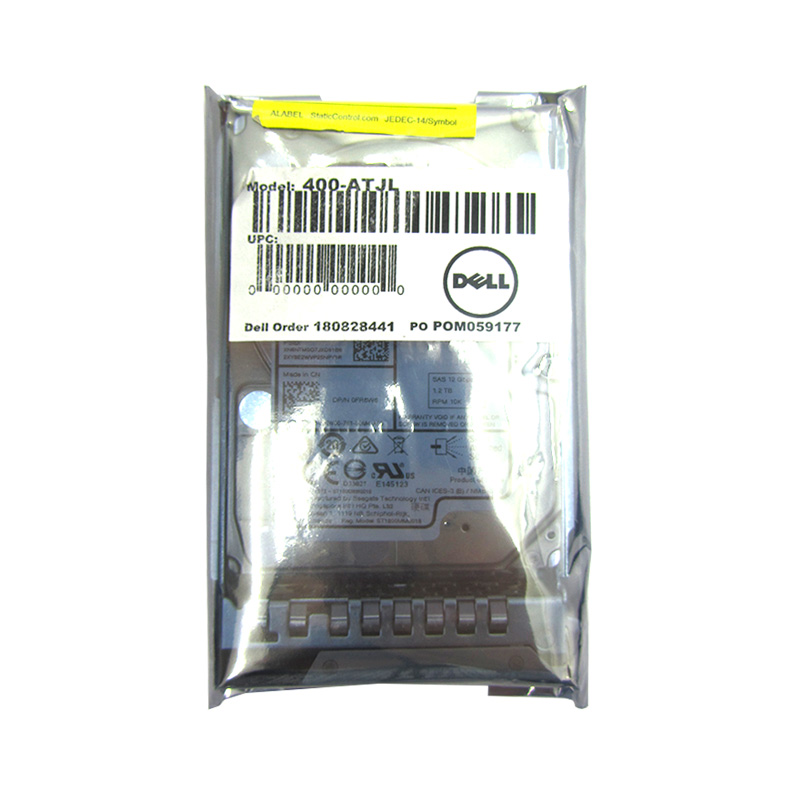 disco duro dell 400-atjl, 1.2 tb, sas 12gbps, 10 000 rpm, 512n, 2.5, hot-swap.