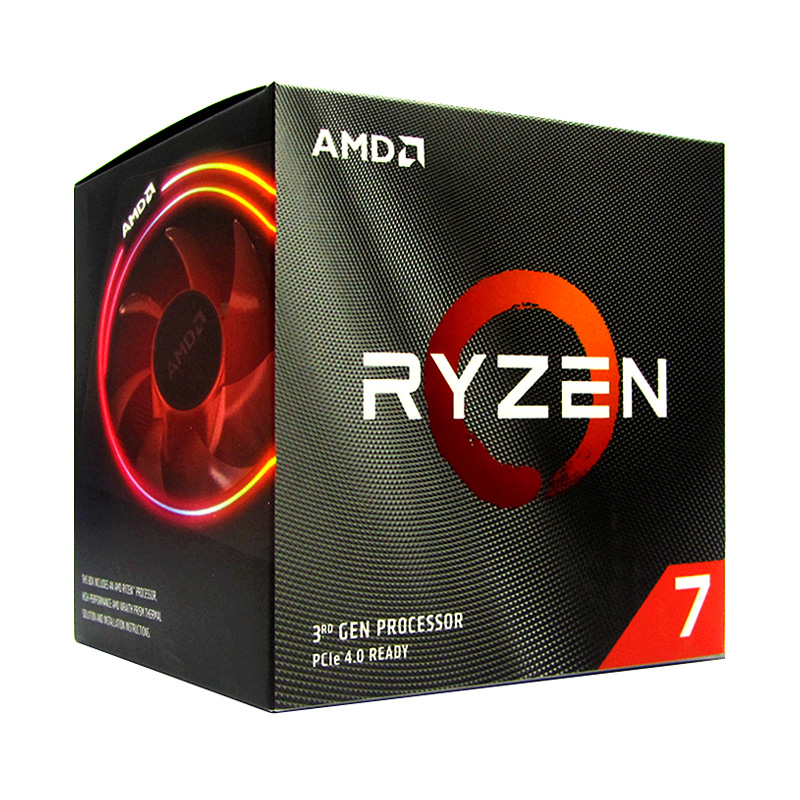 procesador amd ryzen 7 3700x, 3.60ghz, 32mb l3, 8core, am4, 7nm, 65w.