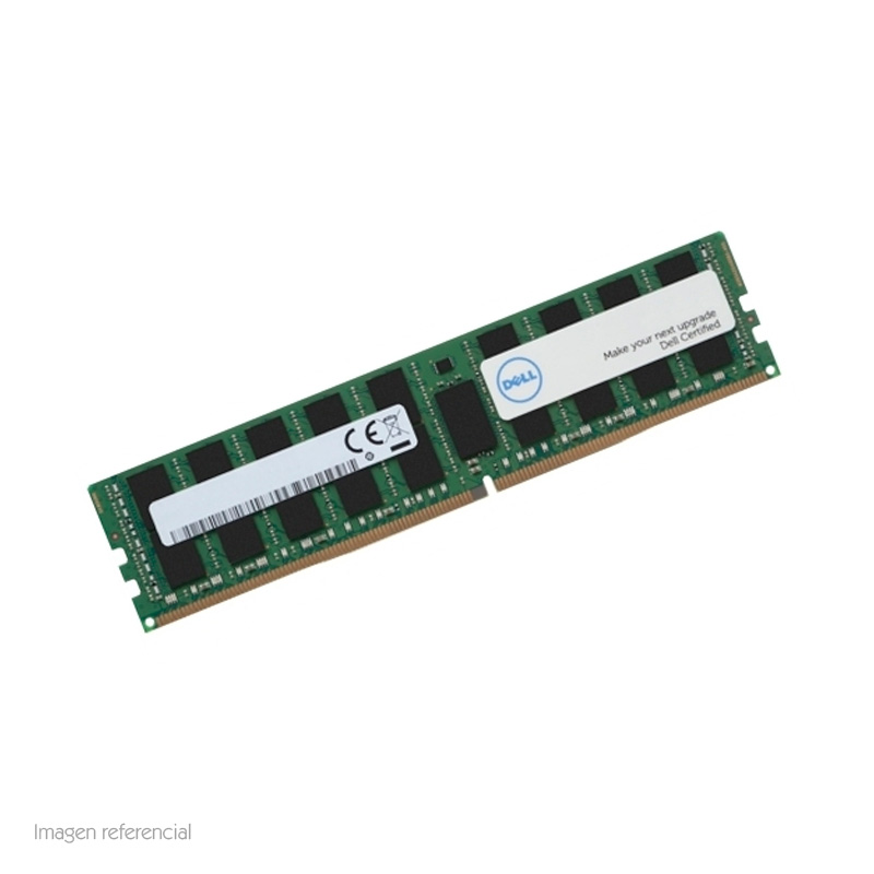 memoria dell a9810563, 32gb, ddr4, 2666 mhz, pc4-21300, rdimm, ecc, 1.2v.