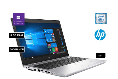 Notebook hp ProBook640 core i5-8, 8GB RAM, 500GB, Windows 10 Pro