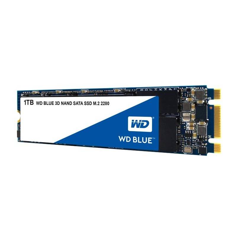 unidad en estado solido western digital wd blue, 1tb, m.2 2280, sata 6.0 gbps. ve