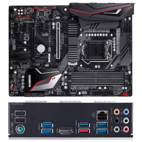 motherboard gigabyte z390 gaming x, rev 1.0, lga1151, z390, ddr4, sata 6.0, usb 3.1