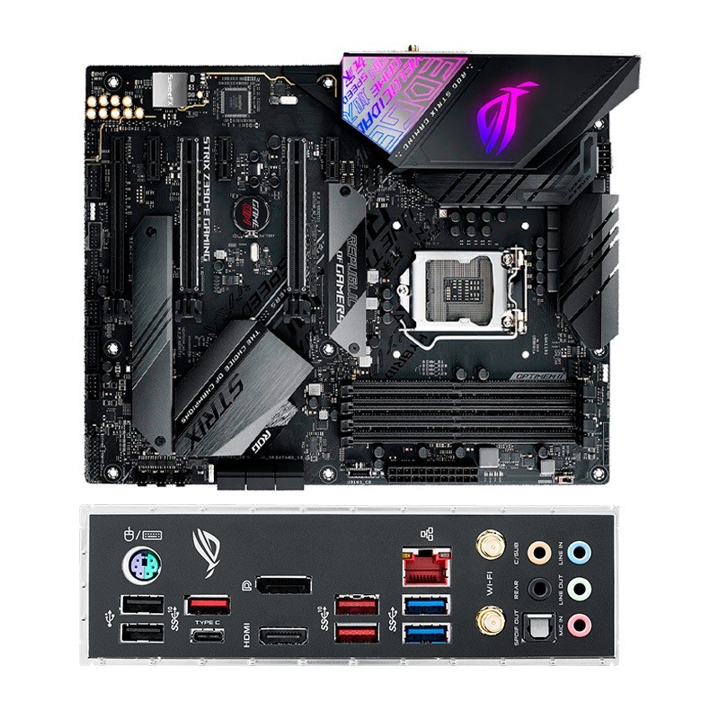 motherboard asus rog strix z390 e gaming wifi, lga1151, z390, DDR4, sata 6.0, usb 3.1