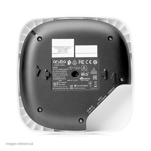 access point aruba instant ap12, dual band 2.4 ghz/5 ghz, 1300 mbps, 3x3 mimo, 3.9/5.