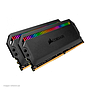 kit memoria corsair dominator rgb, 16gb (2 x 8gb), ddr4, 3200 mhz, pc4-25600, cl-16, 