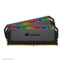 memoria corsair dominator platinum rgb, 16gb kit (2 x 8gb), ddr4, 3200 mhz, cl-16, 1.