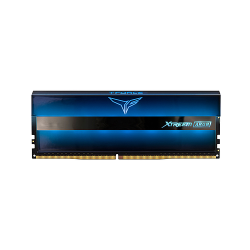 memoria t-force xtreem argb, 16gb kit (8gb x2), ddr4, 3200 mhz, cl-16, 1.35v