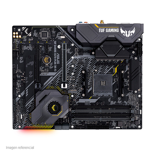 motherboard asus tuf gaming x570 plus, am4, x570,ddr4, sata 6.0, usb 3.2.