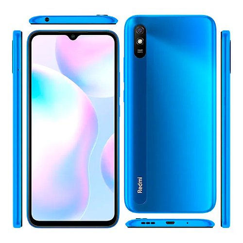 smartphone xiaomi redmi 9a, 6.53 1600 x 720, android 10, dual sim, desbloqueado.