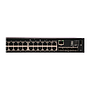 switch dell n1524, l3, 24 rj-45 gbe, 4 x sfp+, 1u. capacidad switching 128 gbps, 