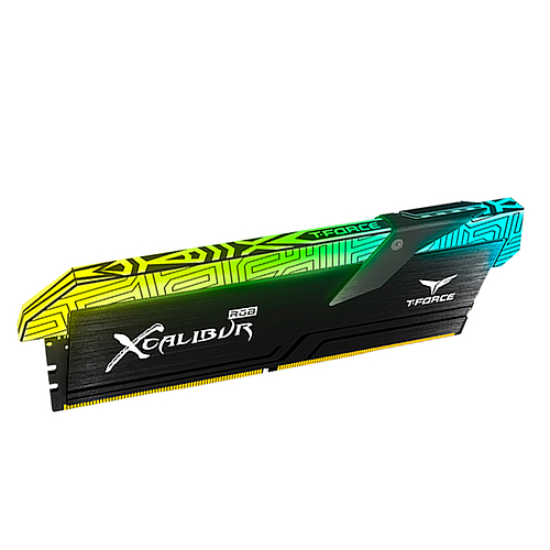 memoria t-force xcalibur rgb, 16gb kit (8gb x2), ddr4, 4000 mhz, cl-18, 1.35v