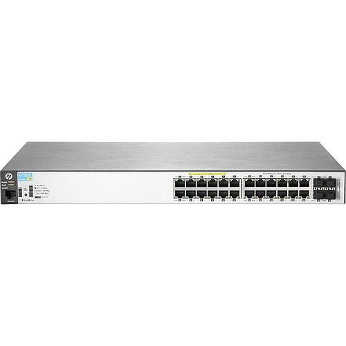 Switch hpe aruba 2530-24-g-poe+, 24 puertos 10/100/100 poe+.