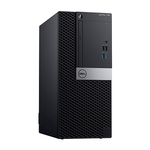 Computadora dell optiplex 7060 mini tower, intel core i7-8700 3.20 ghz, 4gb ddr4, 2tb